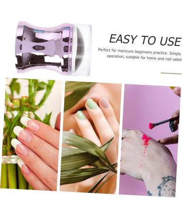 DOITOOL 4 Sets Nail Stamp Sheer Gel Nail Polish Nail Art Stamping Kit Nail Scraping Tool Diy Nail Art Manicure Scrapers Manicure Accessories Stamping Tools Beauty Products Large Silica Gel - Buy Online on GoSupps.com