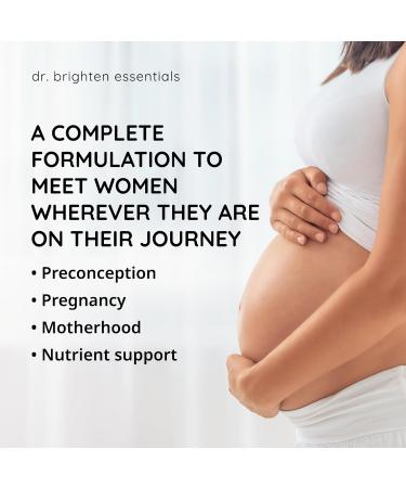 Dr. Brighten Prenatal Plus and Omega Plus Bundle for Pregnant or Nursing Mothers Non-GMO No Gluten No Soy - Buy Online on GoSupps.com