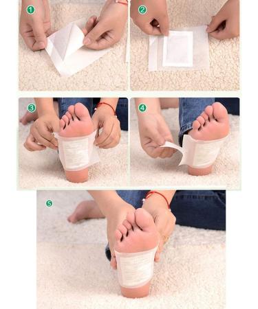 Premium Foot Pads - Fresh Scented Foot Care for Sleeping & Stress Relief (Pack of 10) - Buy Online on GoSupps.com