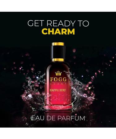 Fog'g Beautiful Secret Scent Eau De Parfum Womens Perfume Spray Long-lasting Fresh & Floral Fragrance 100ml - Buy Online on GoSupps.com