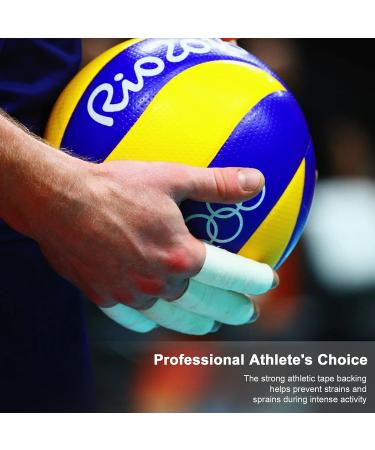 OK TAPE Athletic Sports Tape (4-Rolls) - Strong First Aid Injury Wrap for Athletes - 1.5 x 15yards - Black - Buy Online on GoSupps.com