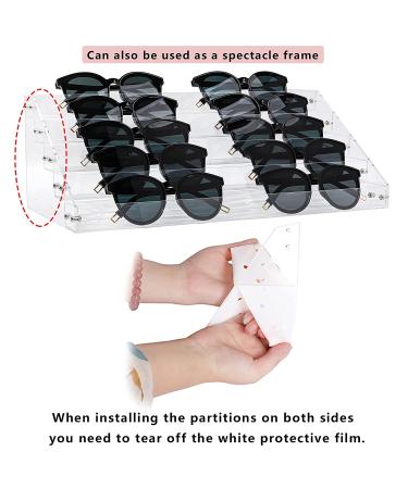 Cq acrylic 5 Tier Nail Polish Organizer Stand - Holds 55 Bottles - Clear Acrylic Essential Oils Holder for Nail Salon - Buy Online on GoSupps.com