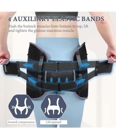 Inflatable Pressure Pelvic Support Belt - Postpartum Joint Repair & Pain Relief | Pelvic Tilt Correction & Sacroiliac Discomfort - Medium Size - Buy Online on GoSupps.com