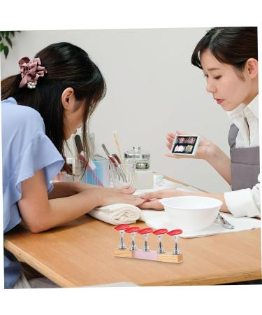 Mikinona 1 Set Nail Art Chess Piece Nail Art Training Stand Manicure Stand Nail Tips Holder for Press on Magnetic Nail Stand Nail Tip Holders False Nails Holder Fingernail Display Stands - Buy Online on GoSupps.com