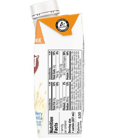 Boost Very High Calorie Nutritional Drink Vanilla - 8 Fl Oz (Pack of 3) | No Artificial Colors or Sweeteners - Buy Online on GoSupps.com