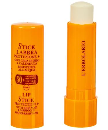 L'ERBOLARIO Stick LABBRA UVA 50+ con cera di riso e calendula karit - Protezione per labbra - Buy Online on GoSupps.com