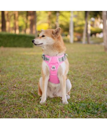 Phoepet No Pull Dog Harness - Reflective Vest with Soft Training Handle for Small Medium & Large Dogs | Baby Base & Gray Carrier - Buy Online on GoSupps.com