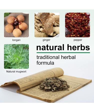 40Pcs Mugwort Belly Patch - Natural Herb Moxibustion Sticker for Men and Women - Buy Online on GoSupps.com