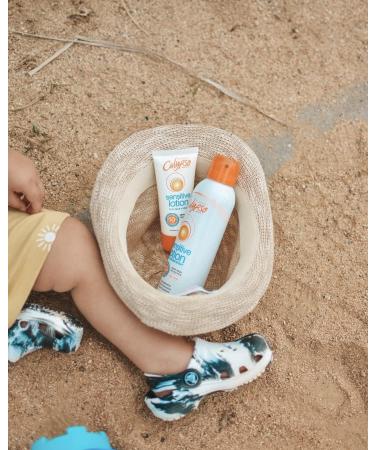 Calypso Sensitive Skin Face Sun Lotion | SPF 50+ Very High Protection Hypoallergenic Sunscreen Suitable for Kids Water Resistant 50ml 50 ml (Pack of 1) - Buy Online on GoSupps.com