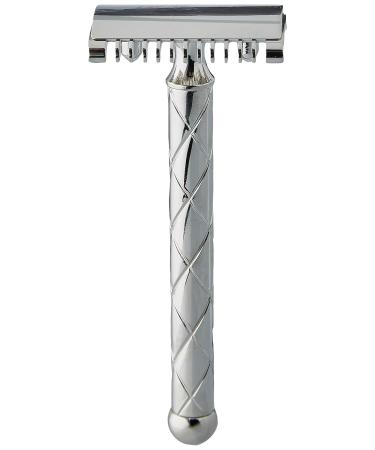 Fatip Classic Retro Nickel Plated Open Comb Razor - Large 1 Piece | Best International Shipping - Buy Online on GoSupps.com