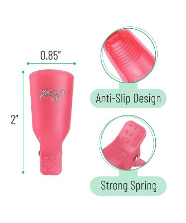 Slick Nail Polish Remover Clips - 10 pcs Soak Off Gel Polish Nail Clips for Easy and Efficient Polish Removal - Buy Online on GoSupps.com