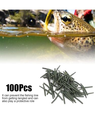 100PC Carp Accessories - Anti-Tangle Sleeves Safety Lead Clips & Line Aligner - Ultimate Fishing Rubber Tubes - Buy Online on GoSupps.com