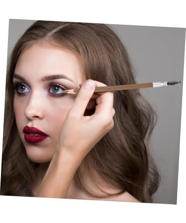 TOVINANNA Eyebrow Pencil 4pcs Wood Non-smudging Wooden Eyebrow Home for Pencil Women Portable Makeup Brow Pencil - Buy Online on GoSupps.com