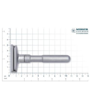 Merkur Futur MK-700002 Adjustable Safety Razor - Brushed Chrome | Premium Quality - Buy Online on GoSupps.com