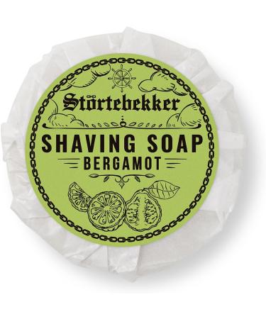 St rtebekker Shaving Soap & Soap Box - Aluminum Soap Box with Shaving Soap in Various Variants - Vegan Shaving Soap Handmade in a Manufacture (Bergamot) - Buy Online on GoSupps.com