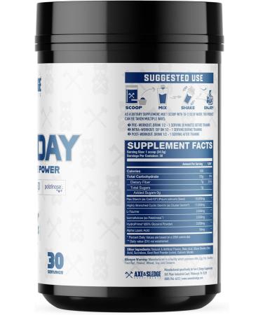 Axe & Sledge Demo Day Intra-Workout Carbohydrate Powder | 25g Carbs | Carbohydrate Supplement Powder | Enhances Performance Pumps & Recovery | 30 Servings DLGB Deadlifts & Gummy Bears - Buy Online on GoSupps.com
