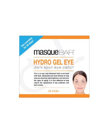masque BAR Gold Hydrogel Eye Mask Patches (30 Pairs)   Korean Under Eye Skin Care & Dark Spot Circle Treatment  Improves Elasticity & Brightness  Diminishes Signs of Aging  Reduces Eye Puffiness - Buy Online on GoSupps.com