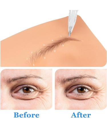 NUOBESTY Stylo pour Tatouage Sourcils Microblading Outil de Marquage de Position Mine Fine 1Mm pour Salon et Usage Personnel Blanc - Buy Online on GoSupps.com