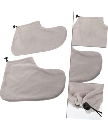 Housoutil 3 Pairs Wax Warm Foot Cover Pedicure Foot Paraffin Wax Gloves and Booties Wax Warmer Foot Wear Convenient Wax Foot Cover Boots Paraffin Wax Accessory Plush Bath Mat Lotion 28X20X0.9CMx3pcs Greyx3pcs - Buy Online on GoSupps.com