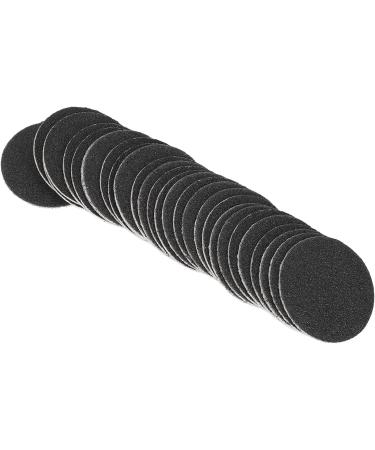 Electric Foot File Discs Foot File Replacement Sandpaper Pad 180 Grit Dead Skin Removal Replaceable Self-Adhesive Pedicure Tool Black for - Buy Online on GoSupps.com