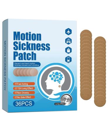 KUNHAOH Motion Sickness Patches Natural Sea Sickness Patches Behind Ear for Adult Kids