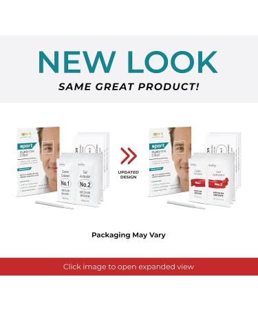 Men's Sport Eyebrow Colorant - Long Lasting Gray Coverage Treatment, Medium Brown - Buy Online on GoSupps.com