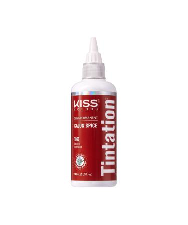 Kiss Tintation Semi-Permanent Hair Color Treatment 148 mL (5 US fl.oz) (Cajun Spice)