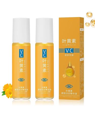 S rum pour les yeux la Lutein Luteine Eye Oil VC 2Pcs Luteine Eye Oil Huile Essentielle pour les Yeux la Lut ine limine les Cernes R duit les Ridules Lifte et Raffermit
