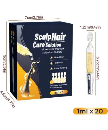 Croissance Capillaire Augmentation du Volume Capillaire | Formule de Restauration de la Sant du Cuir Chevelu | pour Femmes Hommes Coiffeurs Propri taires de Salon Adultes Enthousiastes 20pcs - Buy Online on GoSupps.com