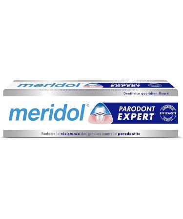 Meridol Parodont Expert Dentifrice - Lot de 4 x 75 ml - Renforce Gencives & Lutte Contre Parodontite - Livraison Internationale - Buy Online on GoSupps.com