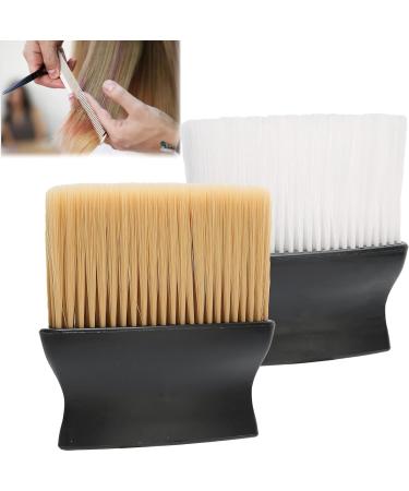 Barber Duster Brush Neck Dust Brush Professional Neck Dust Brush ABS material Neck hair removal brush Soft neck cleaning brush for hairdresser Good flexibility(#1) - Buy Online on GoSupps.com
