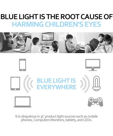 Kids Blue Light Glasses with Cute Car Case | UV400 Protection | Anti Blue Ray for Ages 3-12 | Transparent Pink - Buy Online on GoSupps.com