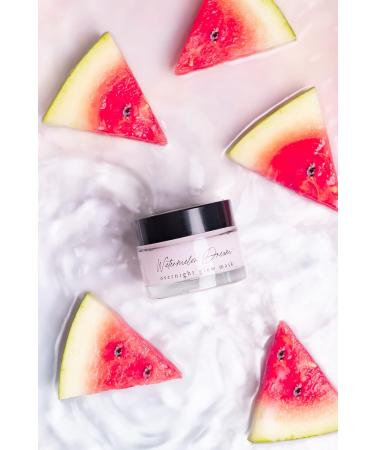 Buy Dallas & James Watermelon Dream Overnight Glow Mask | Hydrating Soothing Exfoliating with Hyaluronic Acid & AHA | International Shipping Available - Buy Online on GoSupps.com