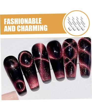 minkissy 4 Sets Nail Magnet Nail Gel Polish Cat Eye Gel Nail Polish Magnet Magnetic Nail Polish Kit Magnet for Nails Polish Cat Eye Magnetic Tool Cat Eyes Magnets Strip Suite - Buy Online on GoSupps.com