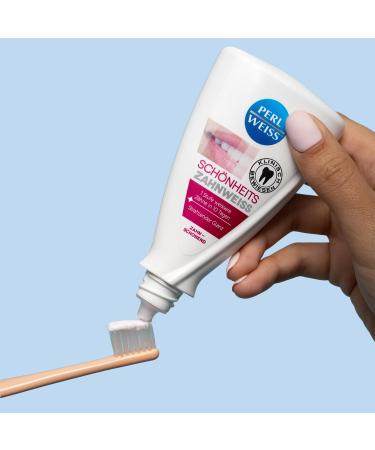 Perlweiss Beauty Tooth Whitening - Pearl Powder for Discoloration Gentle Enamel Strengthening 50ml - Shop Internationally! - Buy Online on GoSupps.com