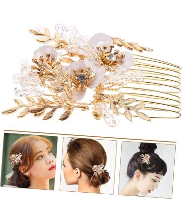 FRCOLOR bridal hair accessories decorative hair comb hair combs for women decorative hanfu hair accessories fairy jewelry for women side hair comb rhinestones Hair piece bride wedding - Buy Online on GoSupps.com