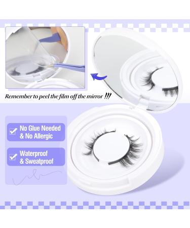 ALICE Magnetic Eyelashes with Applicator Reusable Natural Manga Magnetic Lashes Kit No Glue Needed Eyelashes with Magnets Easy to Wear and Remove for All-Day Comfort C27 - Buy Online on GoSupps.com