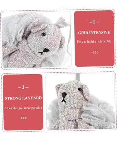 Mipcase Cartoon Bath Ball Sponge | Exfoliating Shower Puff for Babies & Infants | Soft Cotton Bath Sponge for Kids | 1 Count Water Toy - Buy Online on GoSupps.com