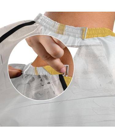 Waterproof Barber Cape - Cheetah Haircut Bib for Men & Women | Art Pattern 1 Hair Cutting Cape - Buy Online on GoSupps.com