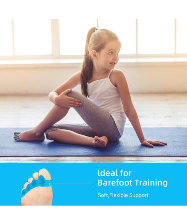 4-Piece Silicone Toe Spreader - Hallux Valgus Correction & Hammer Toe Separator for Pedicure & Toe Alignment - Buy Online on GoSupps.com