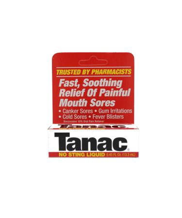 Tanac No Sting Liquid 0.45 oz (Pack of 4)