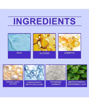 Purple Teeth Cleaning Toothpaste - Gentle Cleaning Fresh Breath Daily Oral Care for Teeth Hygiene(1PCS) 1 Fl Oz (Pack of 1) - Buy Online on GoSupps.com