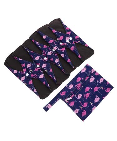 Gleavi 1 set women's bonds menstruation pad livy menstrual pad mama pads menstrual tinge for the household portable female bandage female supply washable accessories set