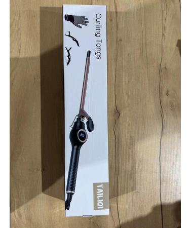 9mm Mini Curling Iron - Professional LCD Curler 140-200 Fast Heating Includes Gloves & Clips - Perfect for International Shipping - Buy Online on GoSupps.com
