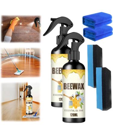 Natural micromolecularized beeswax spray |120ml beeswax spray cleaner |Beeswachs spray furniture polish polish and cleaner |Molecularized beeswax spray (1PC)