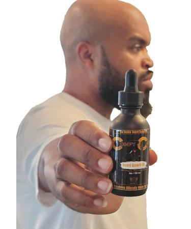 Comfy Care Beard Growth Oil for Men - All-Natural Beard Softener & Moisturizer for All Beard Types - Strengthens & Nourishes - Buy Online on GoSupps.com