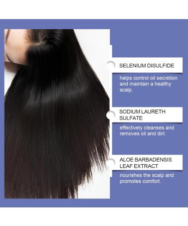 Gitekain Oil Control Shampoo 120ml Greasy Hair Shampoo Gentle Nourishing Scalp Cleanser Controls and Refreshes Hair Perfect for Women Men Home Traveling & Business Trips Antidandruff - Buy Online on GoSupps.com