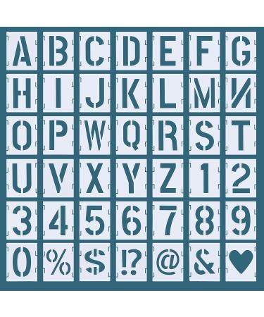 AIRIQI Letter Stencils for Painting On Wood Alphabet Stencils