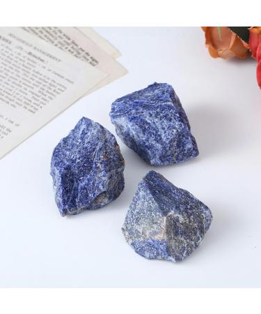 Blue Sodalite Crystal 1.77-2.17 | Raw Healing Stone for Crystal Lovers | Natural Rough Gemstone - Buy Online on GoSupps.com