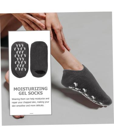 FRCOLOR 1 Pair Gel Socks Lotion Socks Ladies Socks Cracked Feet Socks Women Sock Feet Moisturizing Socks Footies Socks for Women Womans Socks Womens Vegetable Gel Boots Optional - Buy Online on GoSupps.com